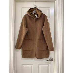 JOIE women teddy overcoat size M